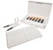 Zieler® Premium 24 Half Pan Watercolor set with Detachable Pallet and 2 x Watercolor Brushes